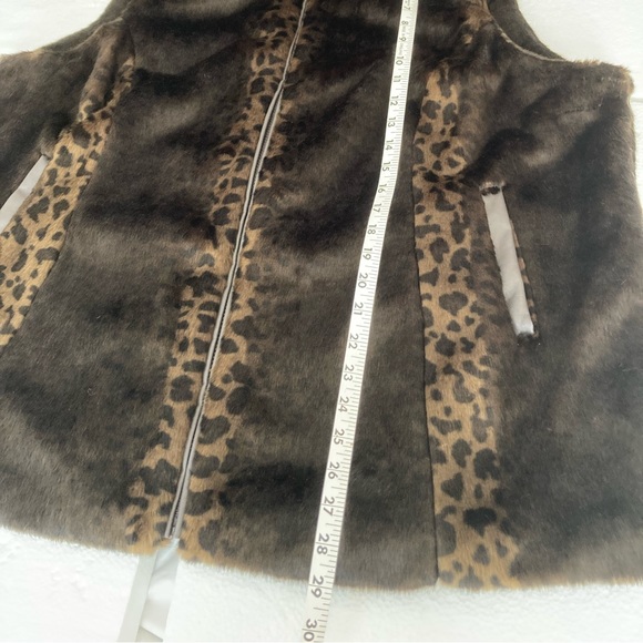 Charter Club women’s faux fur vest Sz 3X - Picture 7 of 12